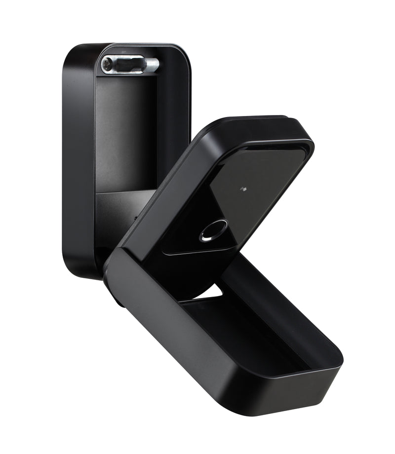 TTLock Bluetooth Smart Keybox - Keysafe supports PIN codes, Fobs, fingerprint. Flip top cover for extra protection.