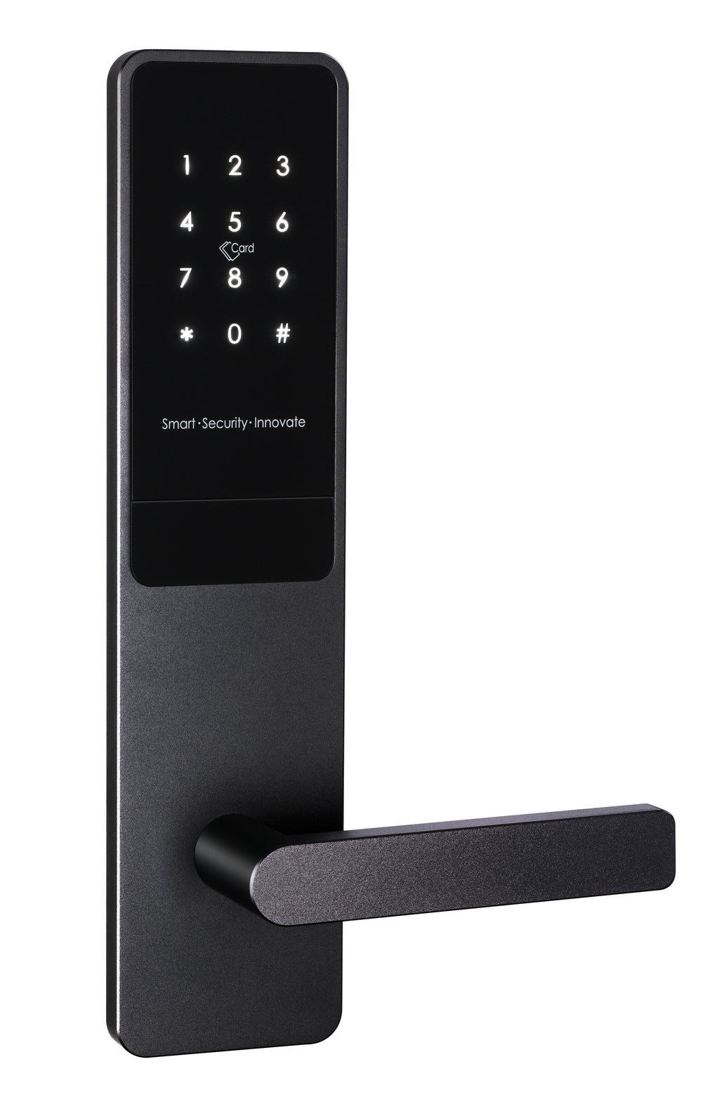 Wieldy Hotel Lock - Black - Left