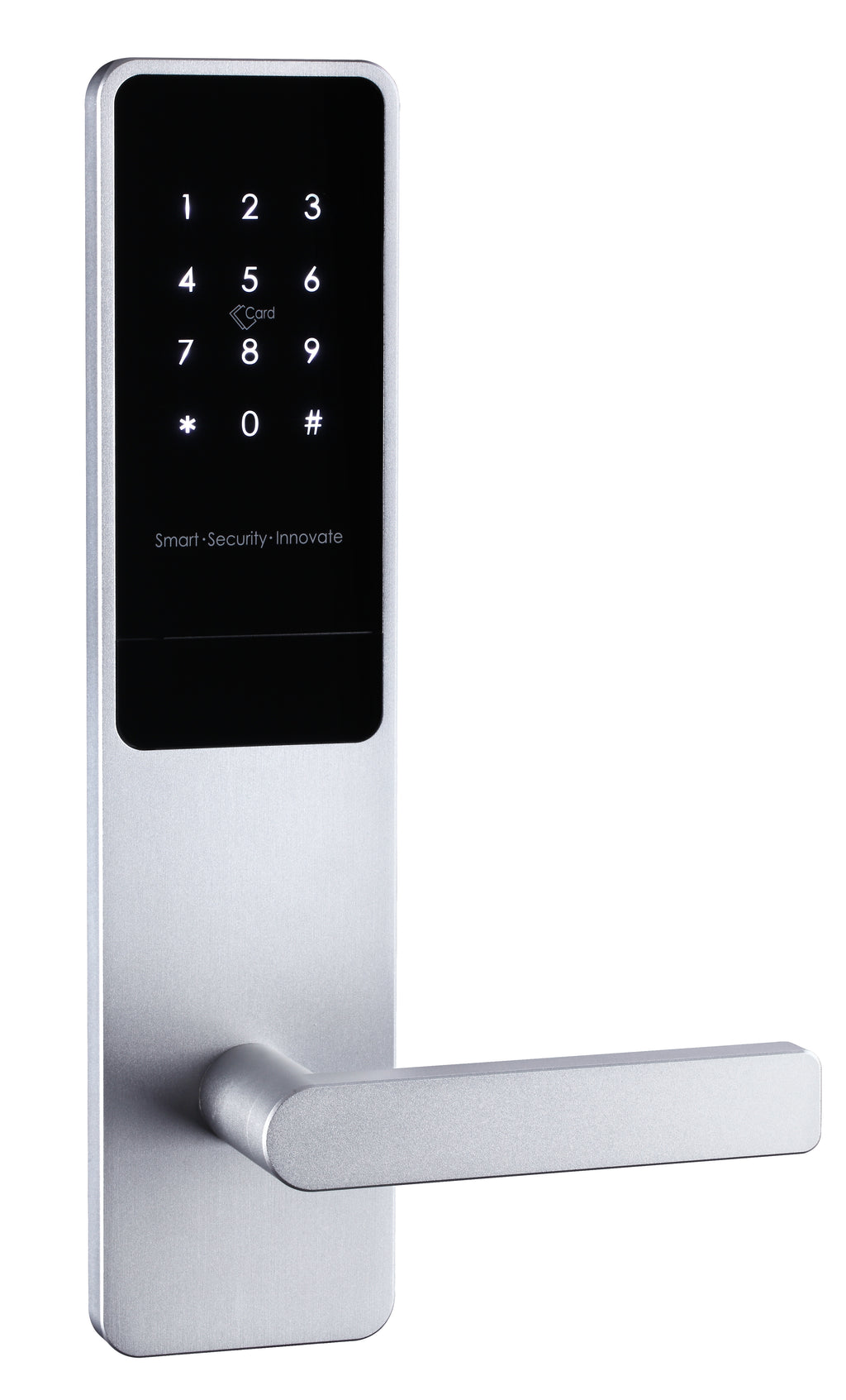 Wieldy Hotel Lock - Silver - Left