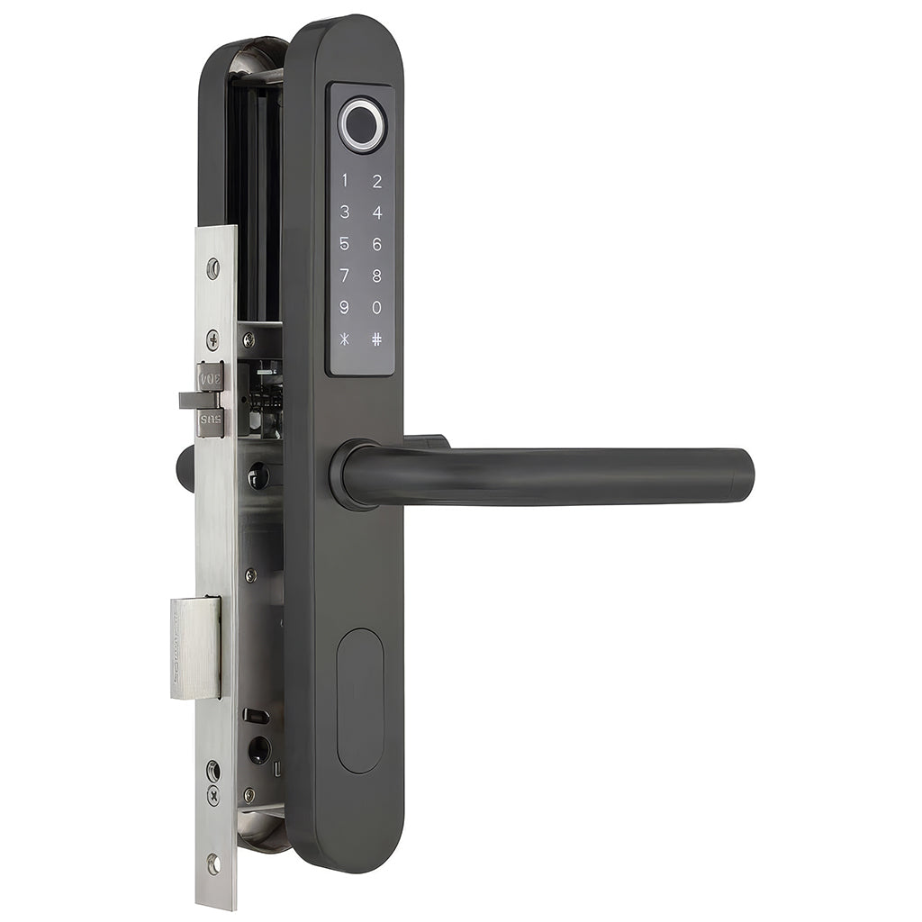 Wieldy F2 Smart Lock - 2 hour fire rating - Black