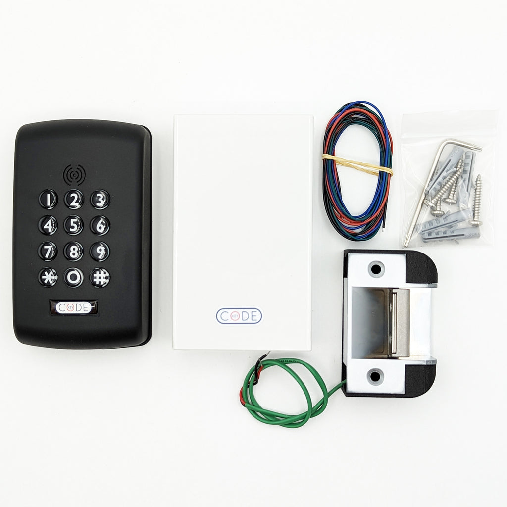 KeyInCode 2500 battery keypad & 3V strike with Nightlatch kit