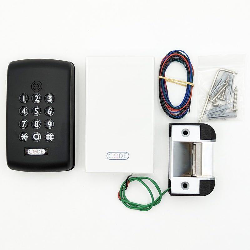 KeyInCode 2500 battery keypad & 3V strike with Nightlatch kit