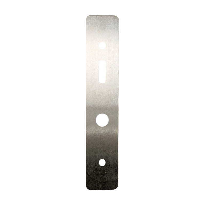 Aluminium coverplates for the McGrath Stafford & Hamilton smart locks. 1 pair. 350mm x 65mm