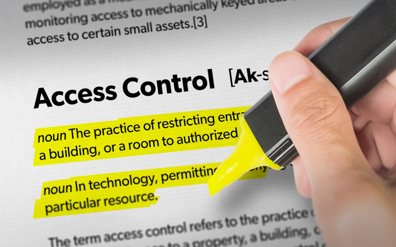 26 Terms You Should Know About Access Control