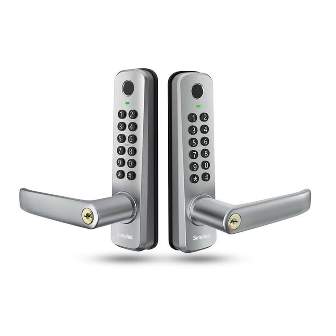 Simpled DWF Slimline Push Button Double Sided Smart Lock