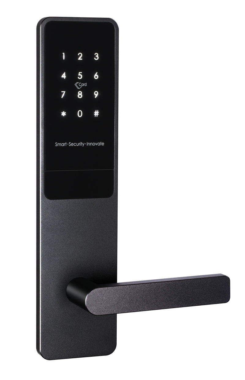 Wieldy Hotel Lock - Black - Left