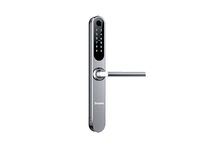 Simpled EF Slim Series Smart Lock - Silver