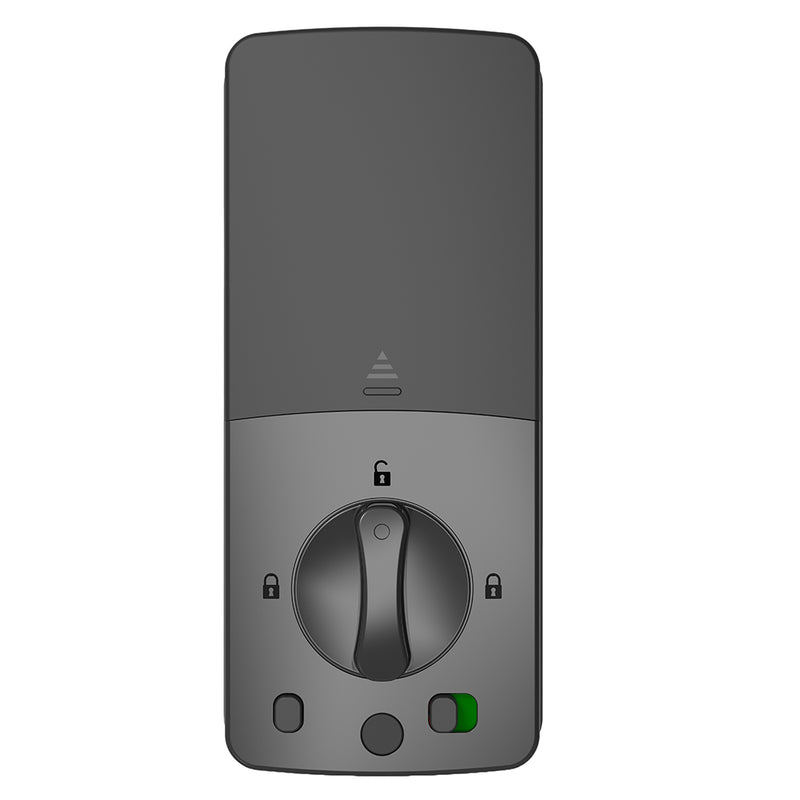 McGrath Ashgrove Deadbolt Lock, Push Button, Wi-Fi, Black