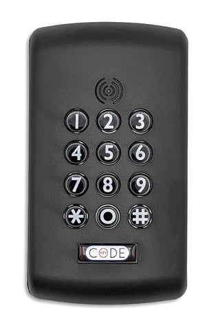 KeyinCode 12v keypad lock controller with Mifare & Readypin - UK adapter