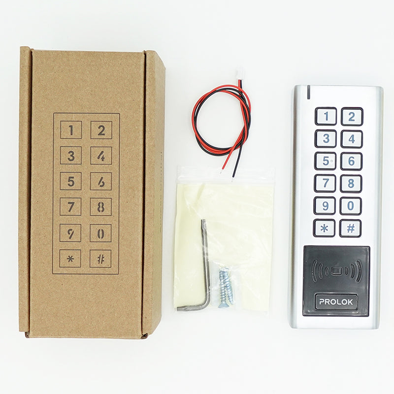 TTLock BLE Metal Push Button Keypad, IP Rated – RemoteLock