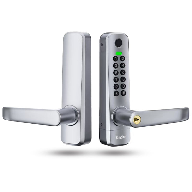 Simpled WF Slimline Push Button Smart Lock
