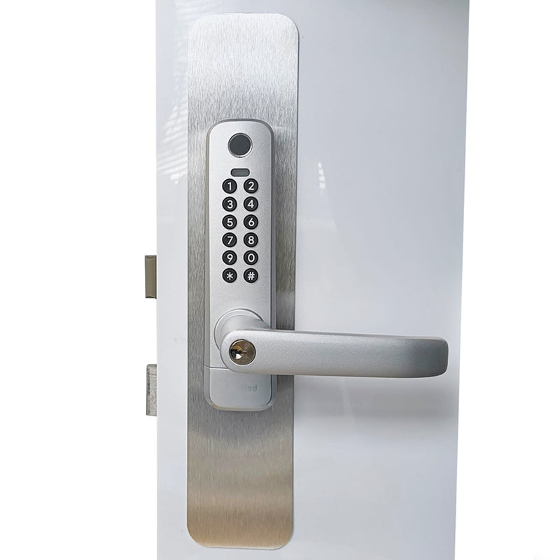 Aluminium coverplates for Simpled WF & DWF smart locks. 1 pair. 350mm x 70mm