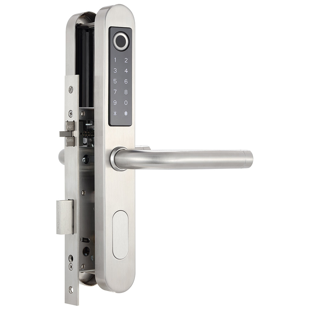 Wieldy F2 Smart Lock - 2 hour fire rating - Silver