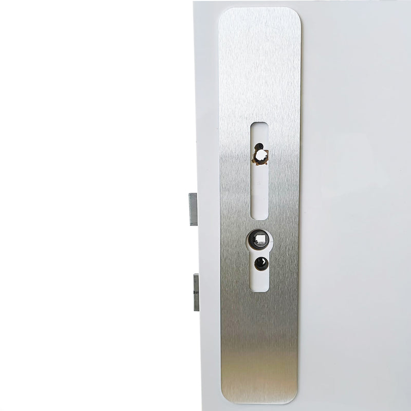 Aluminium coverplates for Simpled WF & DWF smart locks. 1 pair. 350mm x 70mm
